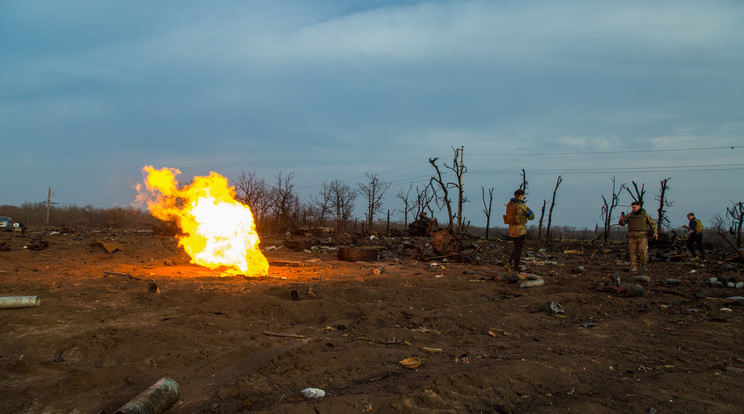 Vasárnap Szlovjanszk városát támadták meg az orosz erők/ Fotó: Northfoto