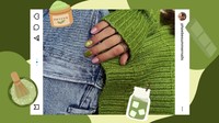 A matcha-latte köröm az ősz legfrissebb „it” trendje, amit neked is ki kell próbálnod