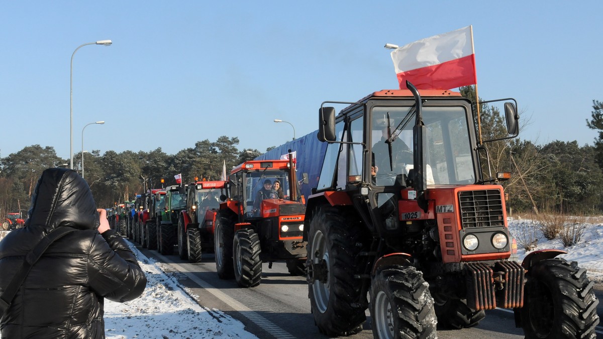 BYDGOSZCZ PROTEST ROLNIKÓW