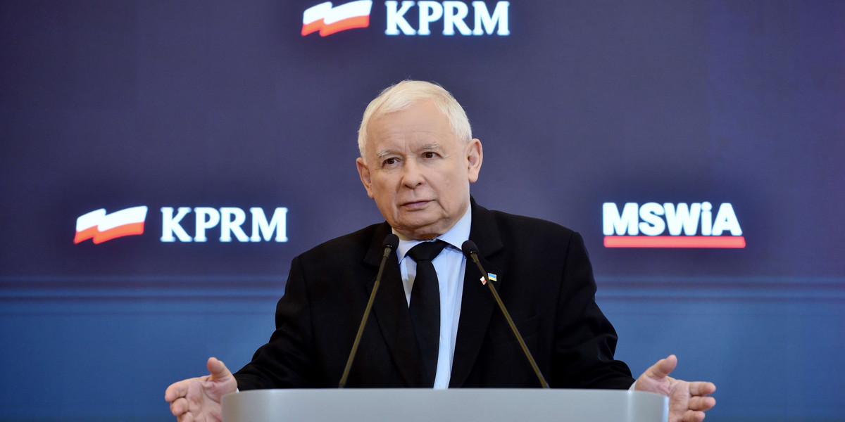 Jarosław Kaczyński mówi o nowych zasadach liczenia głosów. 