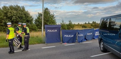 Makabryczny wypadek w Suwałkach. Ciało motocyklisty rozpadło się na dwie części!