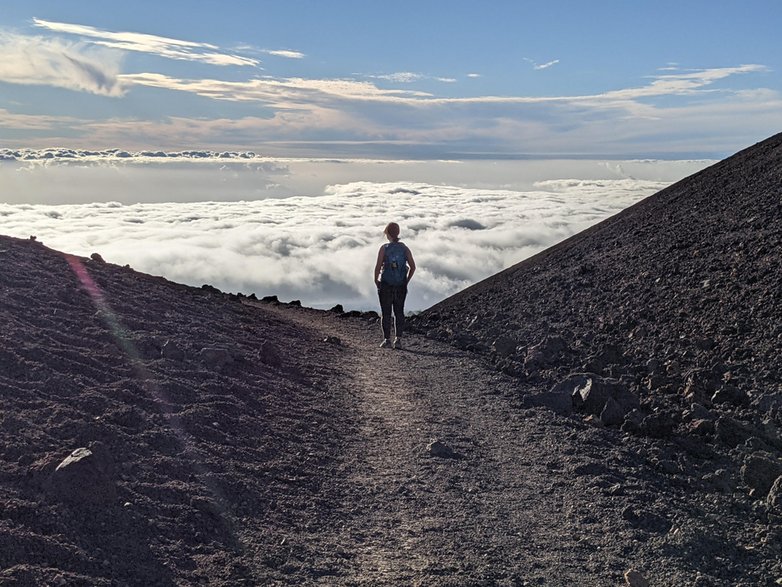 Park Narodowy Teide, szlak pętla Mirador de Montana Samara - Montaña de la Botija. Teneryfa.