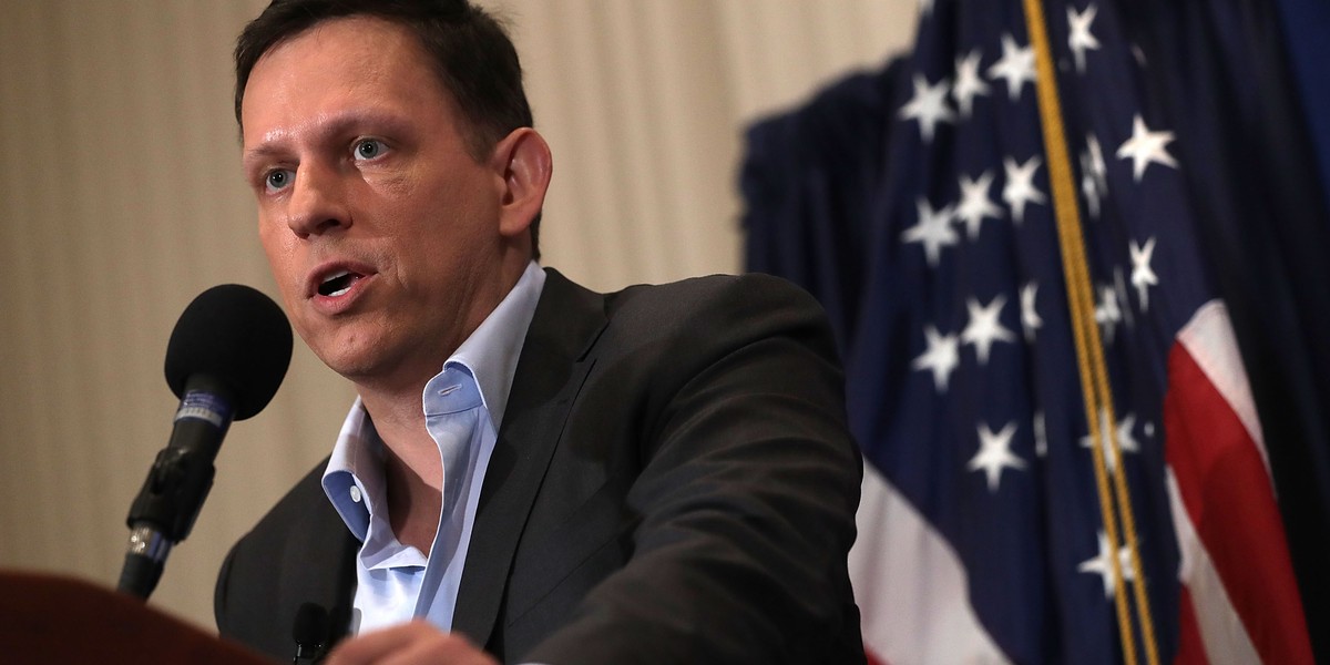 Peter Thiel pełni obecnie funkcję doradcy prezydenta elekta Donalda Trumpa