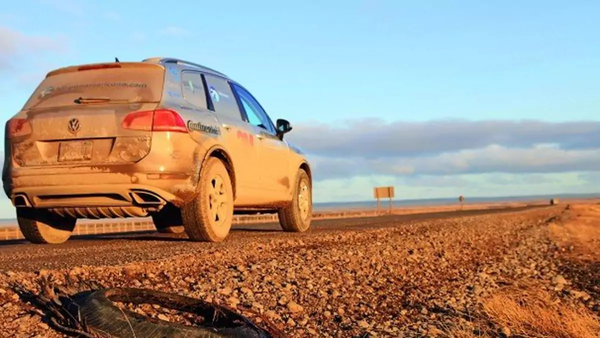 Volkswagen Touareg przejechał dwie Ameryki w 11 dni