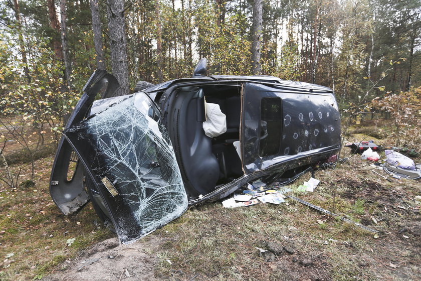 Wypadek na "trasie śmierci"