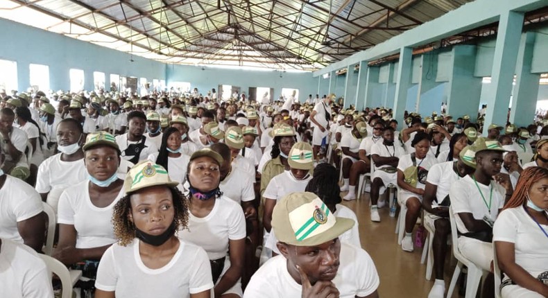 Members of the National Youth Service Corps (NYSC) [EFCC]