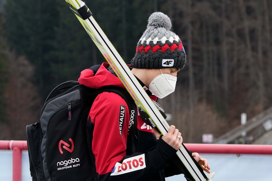 Kamil Stoch po nieudanym konkursie w Innsbrucku