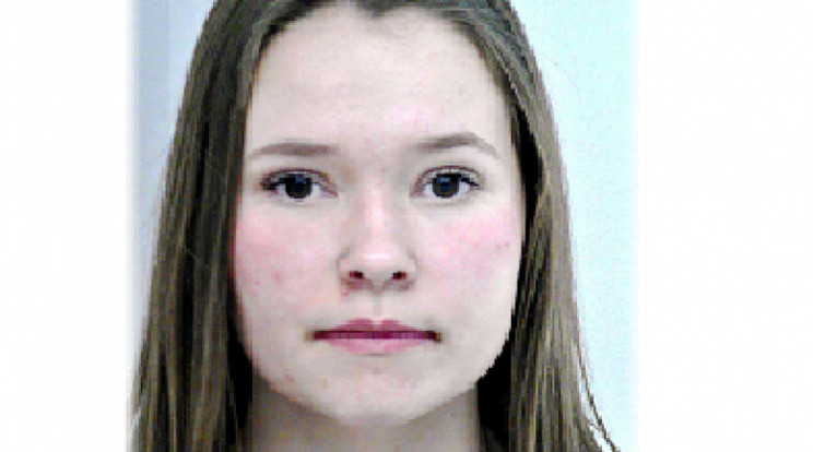 A 15 éves Cseresznyés Tamara / Fotó: police.hu