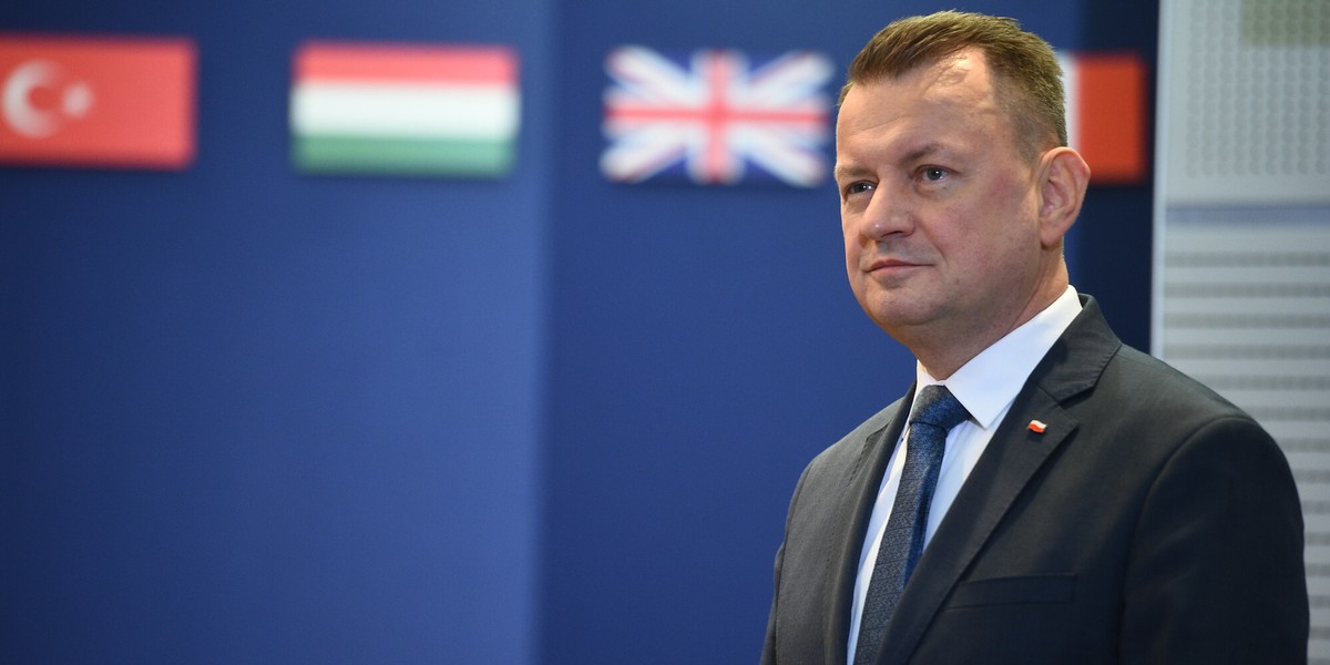 Minister obrony Mariusz Błaszczak.