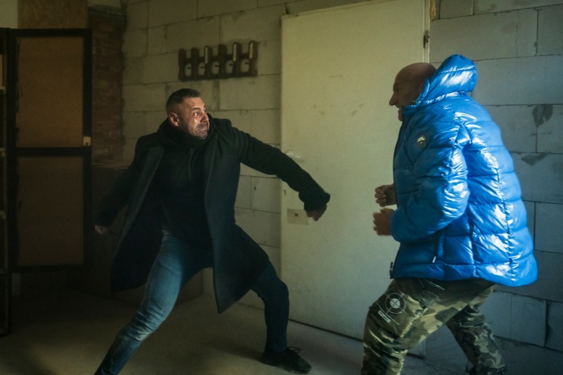 Marcin Najman w odcinku 1263 serialu "Policjantki i policjanci"