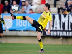 Gol Lewandowskiego w sparingu, uraz Piszczka