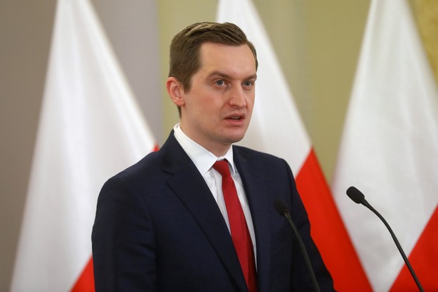 Wiceminister sprawiedliwości Sebastian Kaleta