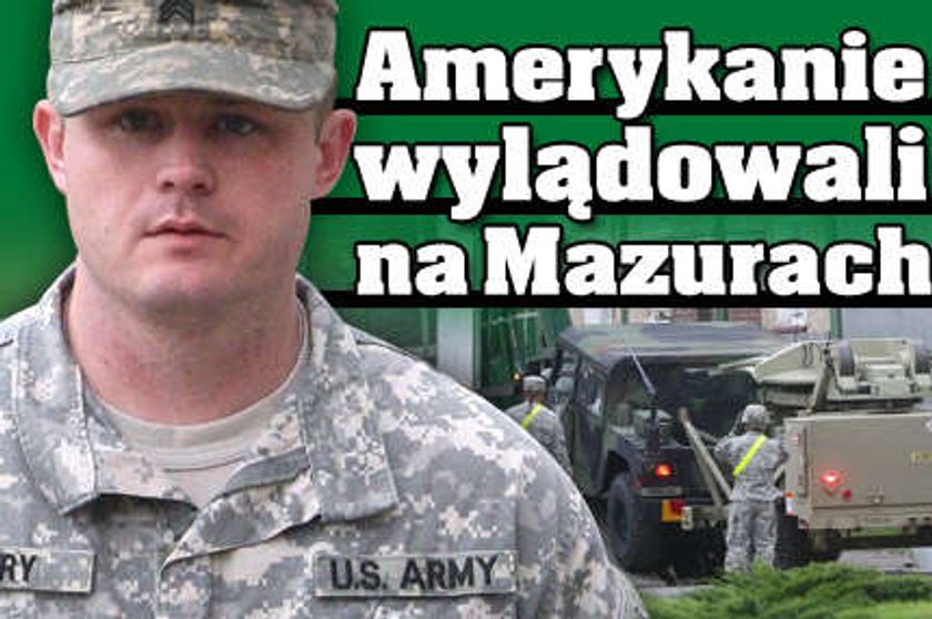 Amerykanie wylądowali na Mazurach