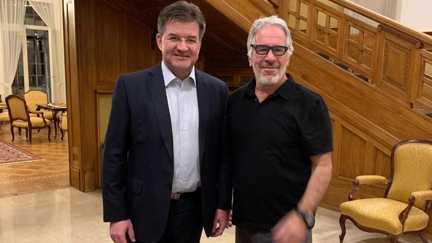 Miroslav Lajčak, Džefri Epstajn