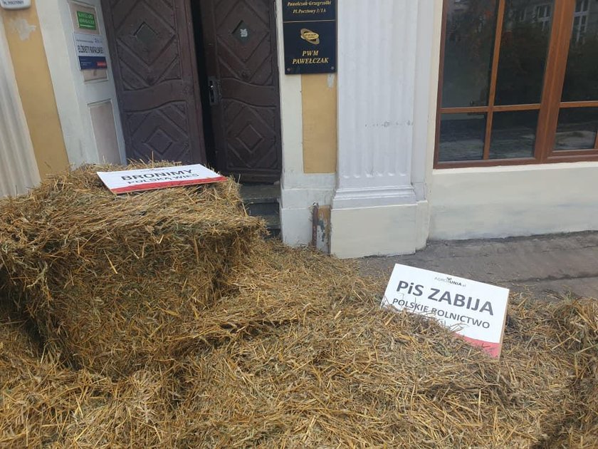 Protesty rolników w związku z ustawą "Piątka dla Zwierząt" autorstwa PiS