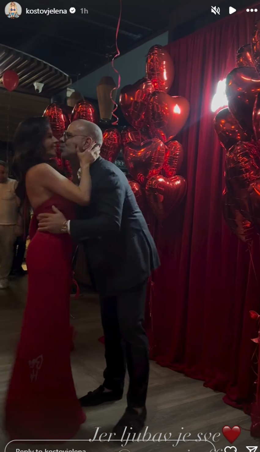 Ana Sević sa suprugom