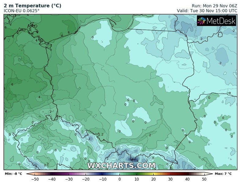 Na zachodzie zrobi się cieplej