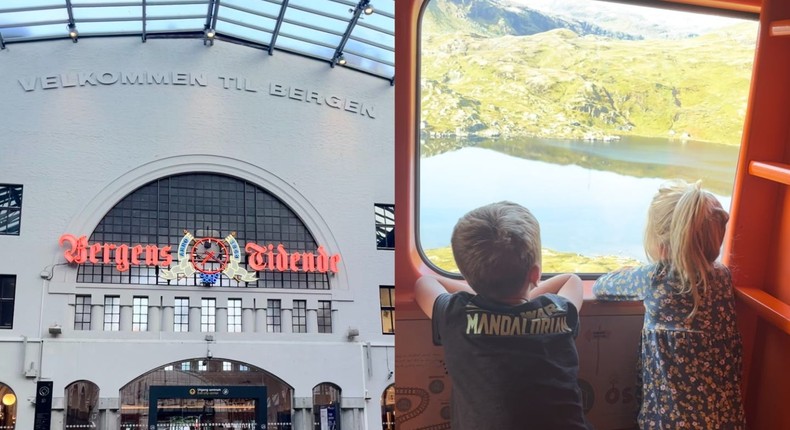 My family took a seven-hour train ride across Norway.Megan Harrington