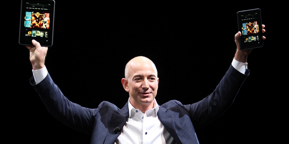 Jeff Bezos posiada 17 proc. akcji Amazona