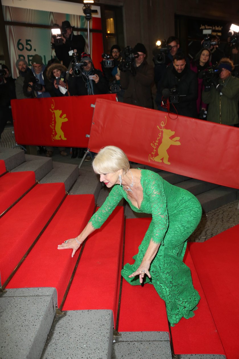 Helen Mirren na festiwalu w Berlinie