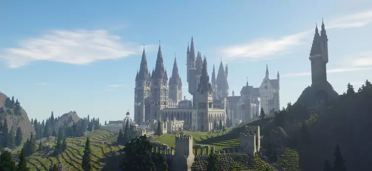 Minecraft: Witchcraft and Wizardry - niesamowita, grywalna mapa Hogwartu dostępna do pobrania