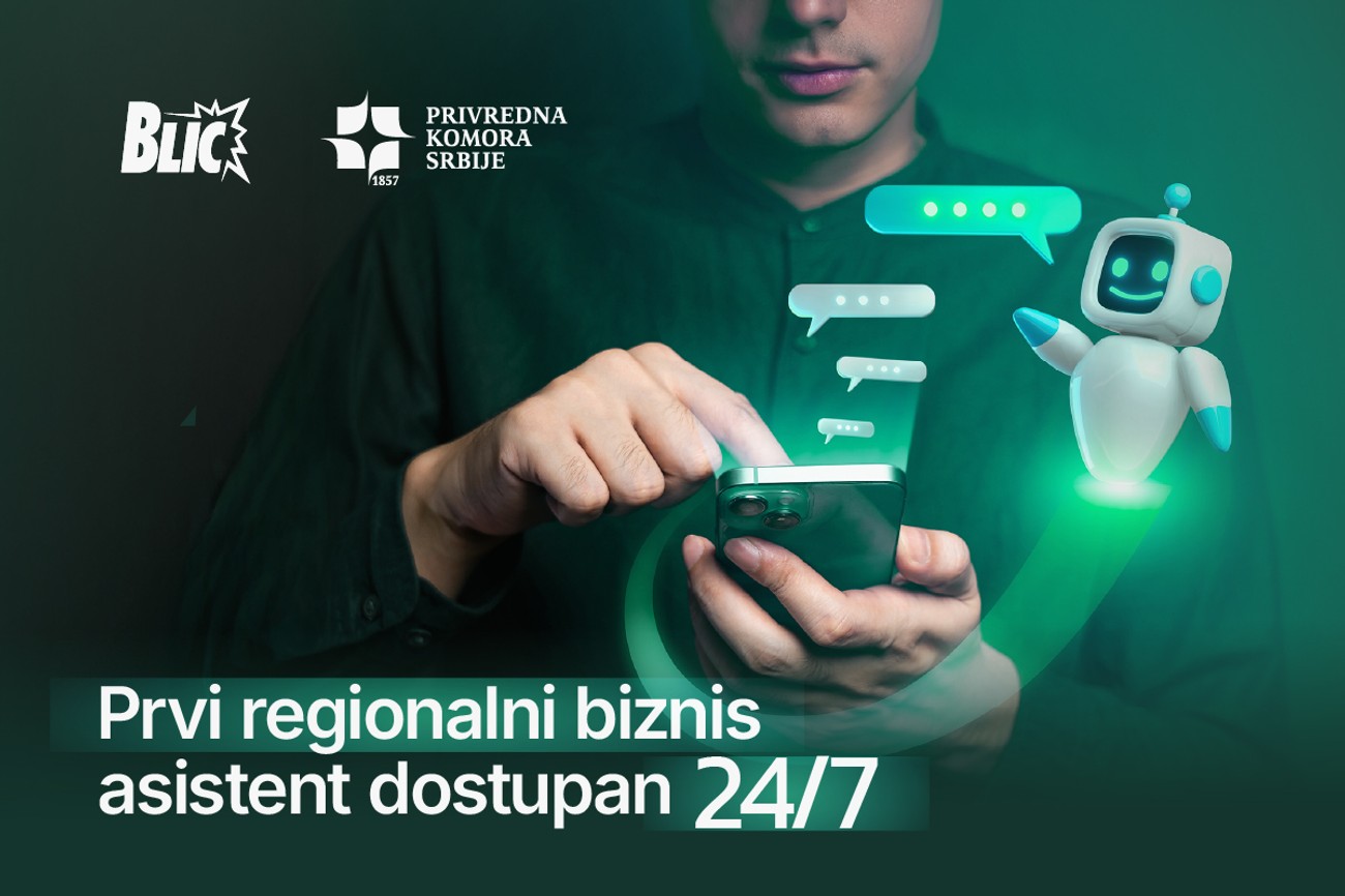 "Blic" i Privredna komora Srbije lansirali BizChat – prvog AI poslovnog savetnika u regionu (foto/video)