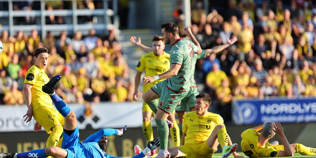 Jagiellonia rozbita przez Bodo/Glimt. 