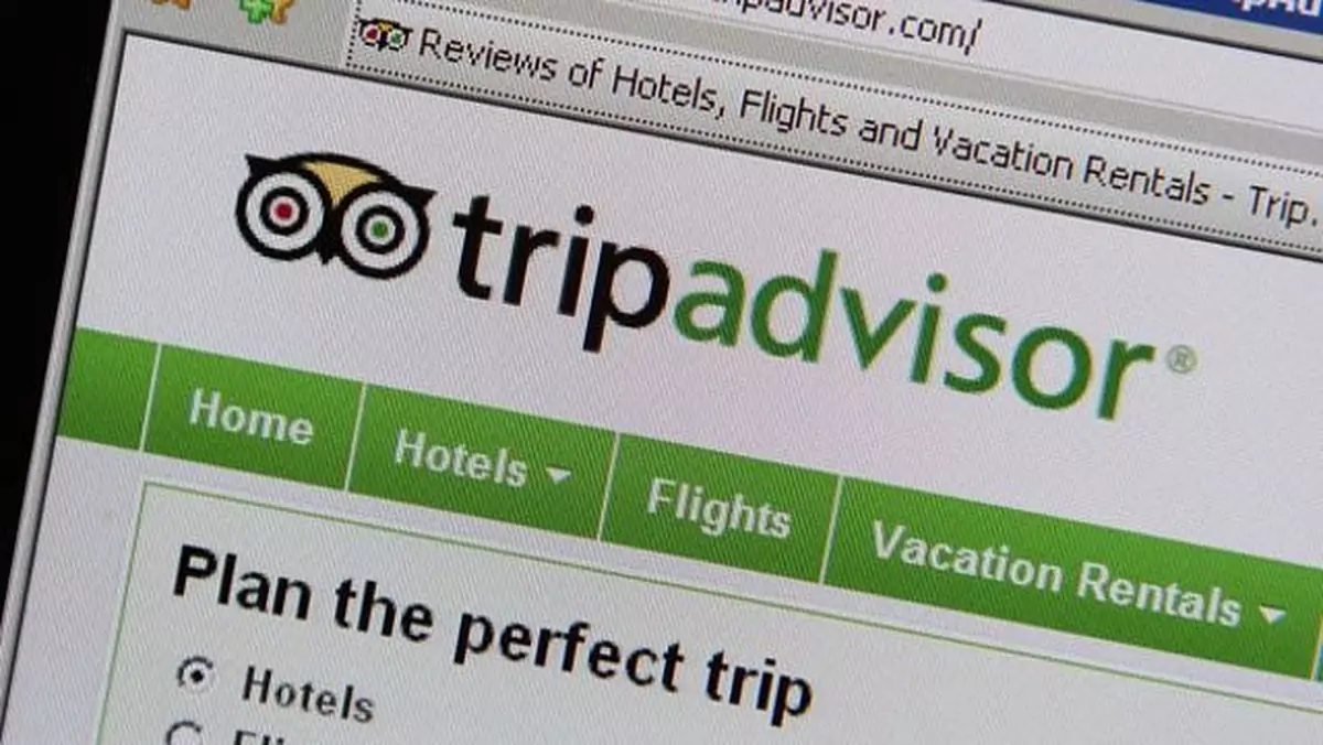 TripAdvisor ukarany za fałszywe recenzje