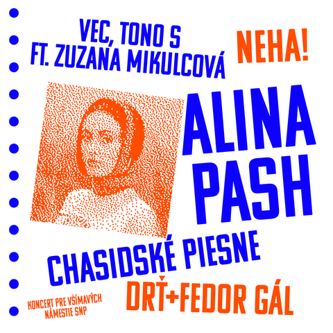 Line-up Koncertu pre všímavých
