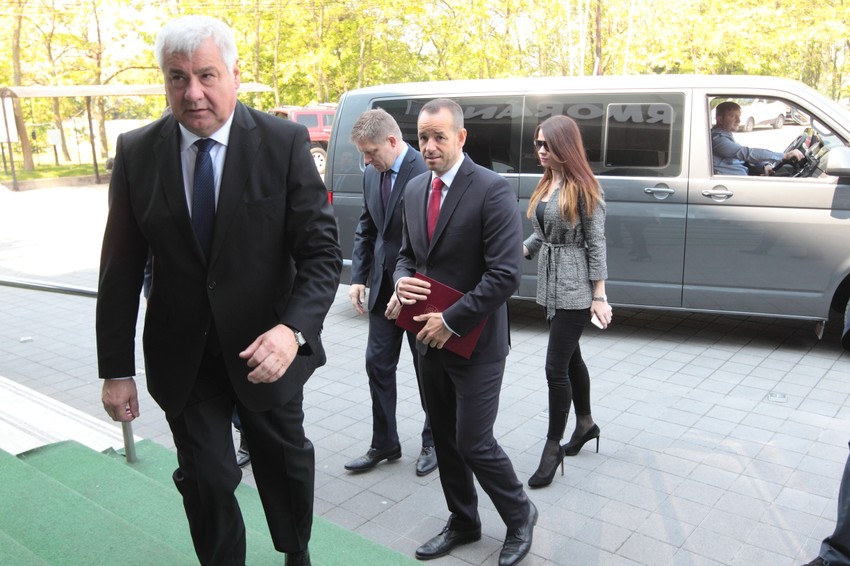 Robert Fico i Marija Troškova