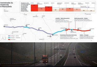 Drogowa Polska B. Autostrada A2 zatrzyma się na Mińsku Mazowieckim