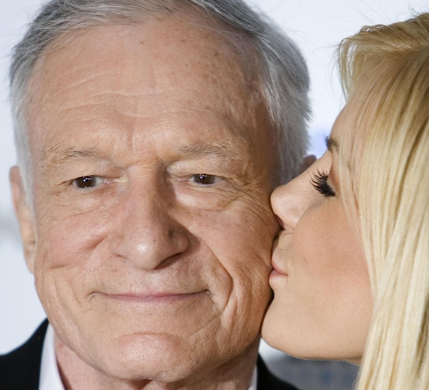 Crystal Hefner i Hugh Hefner