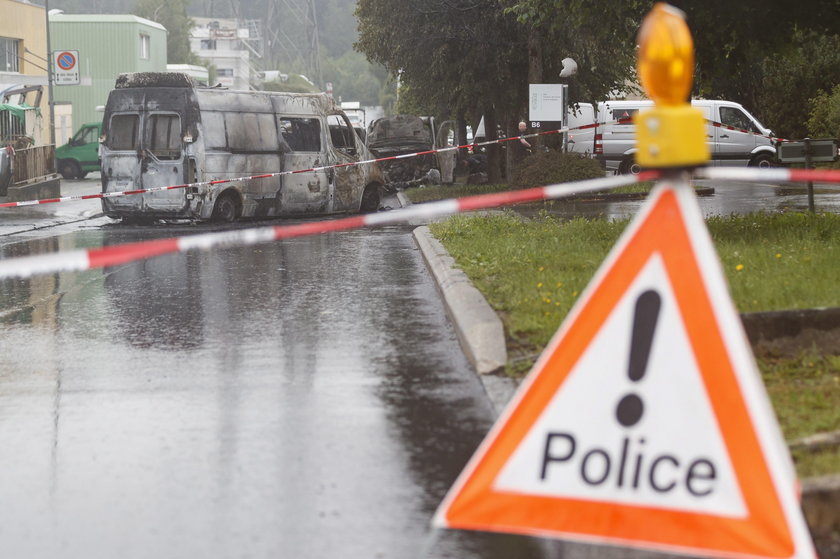 Mont-sur-Lausanne. Napad na ciężarówkę przewożącą pieniądze