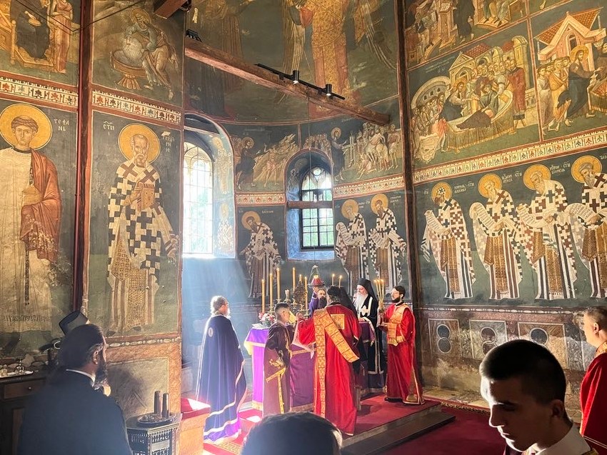 Patrijarh Porfirije u Pećkoj Patrijaršiji