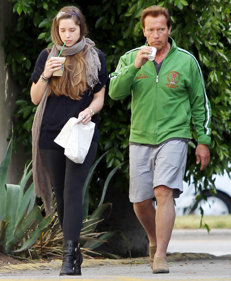 Katherine i Arnold Schwarzenegger