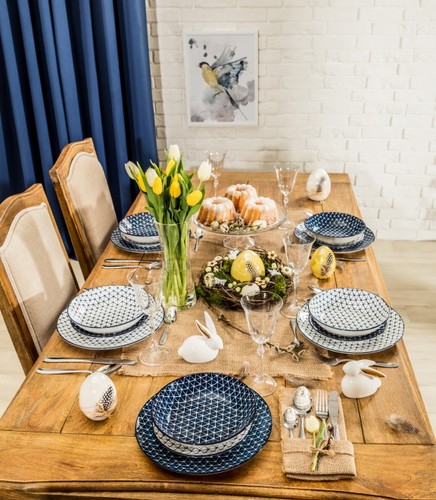 Modne dekoracje stołu na Wielkanoc 2021