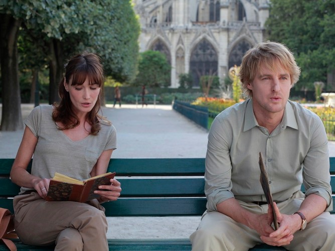 Carla Bruni-Sarkozy i Owen Wilson