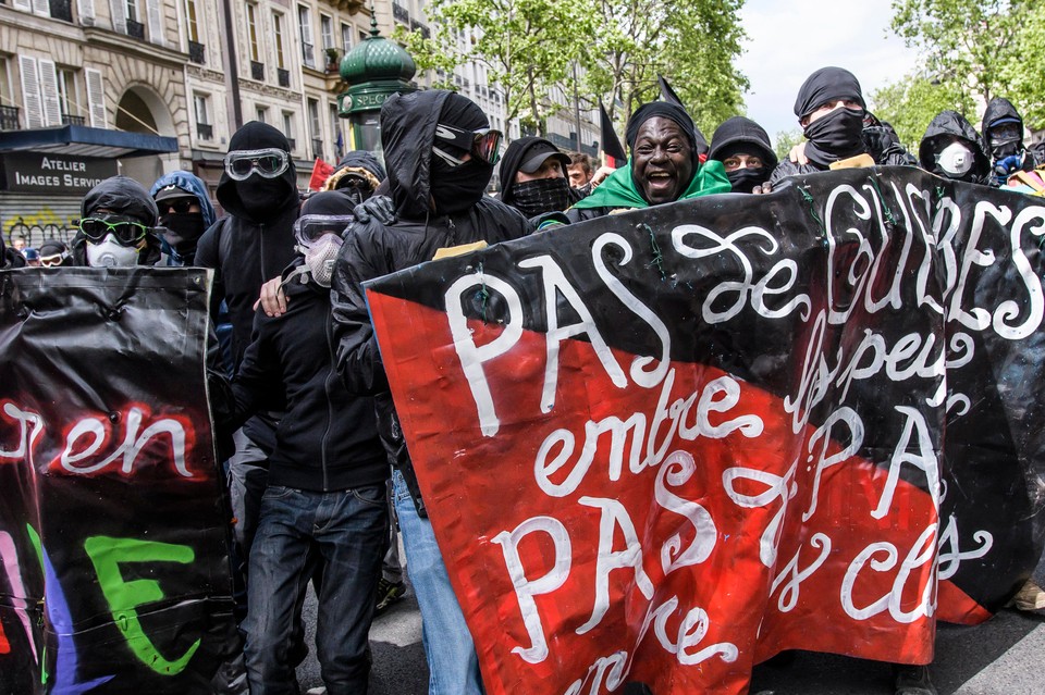 FRANCE MAY DAY (Labor Day Protests in Paris)