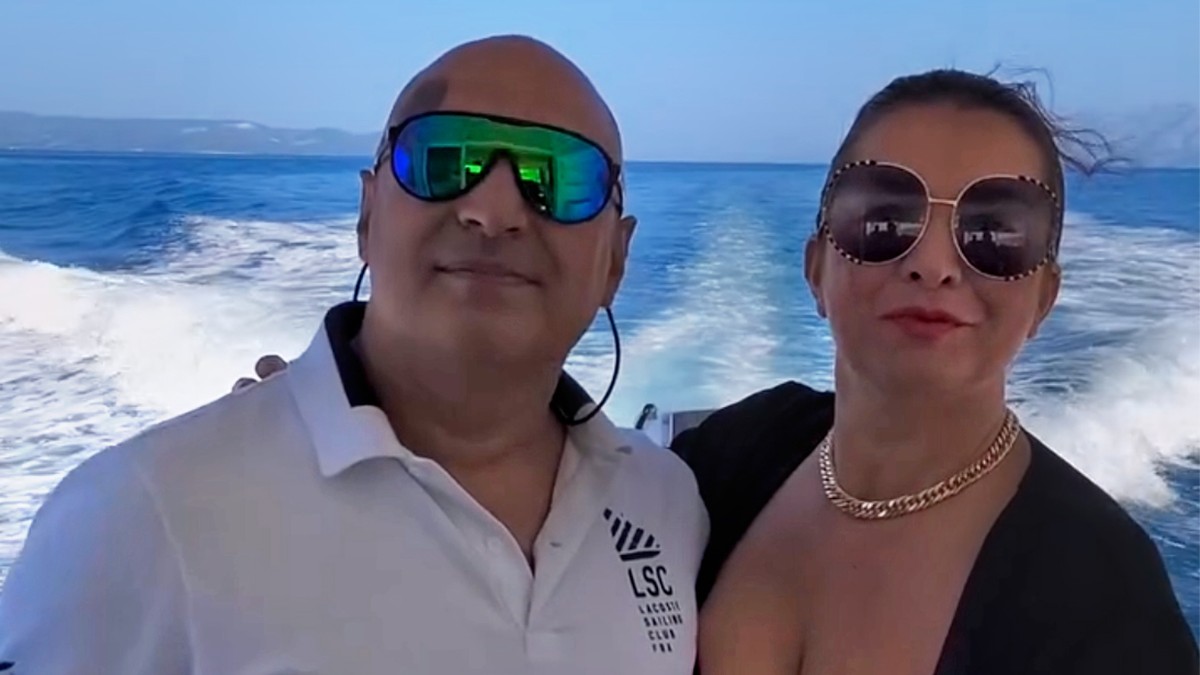 Olja Karleuša i suprug Predrag