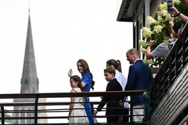 IZNENAĐENJE U FINALU VIMBLDONA! Znali smo da Kejt ovo ne propušta, a izgleda da je celu porodicu ZARAZILA TENISOM: Svi se uparadili i nose PO JEDAN DETALJ koji ih povezuje