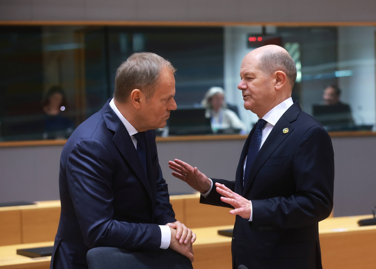 Donald Tusk, Olaf Scholz