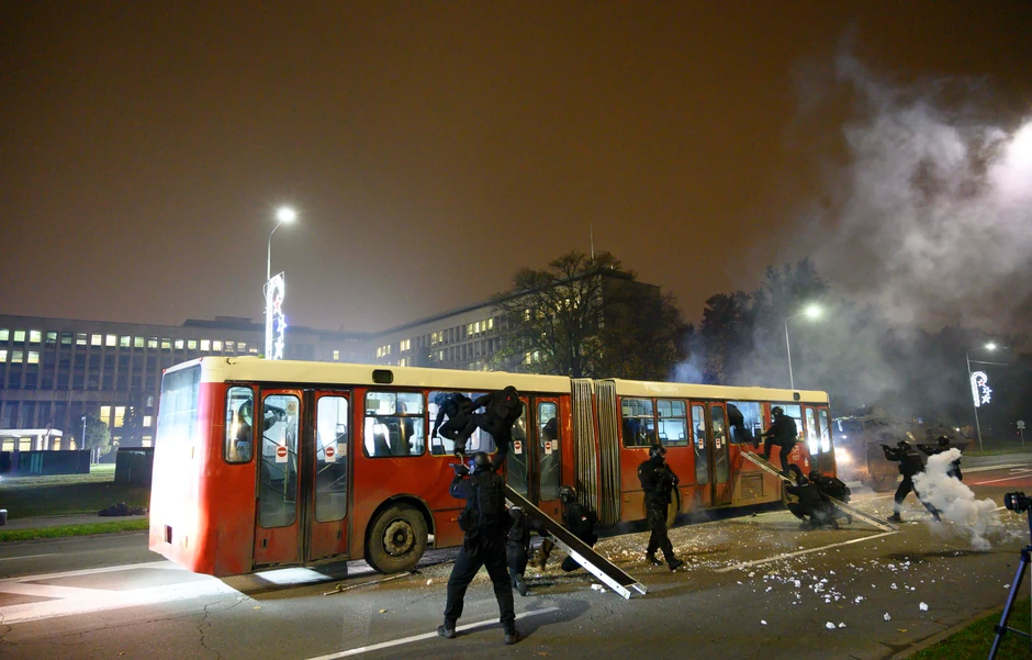 Jučerašnja proba antiterorističke vežbe