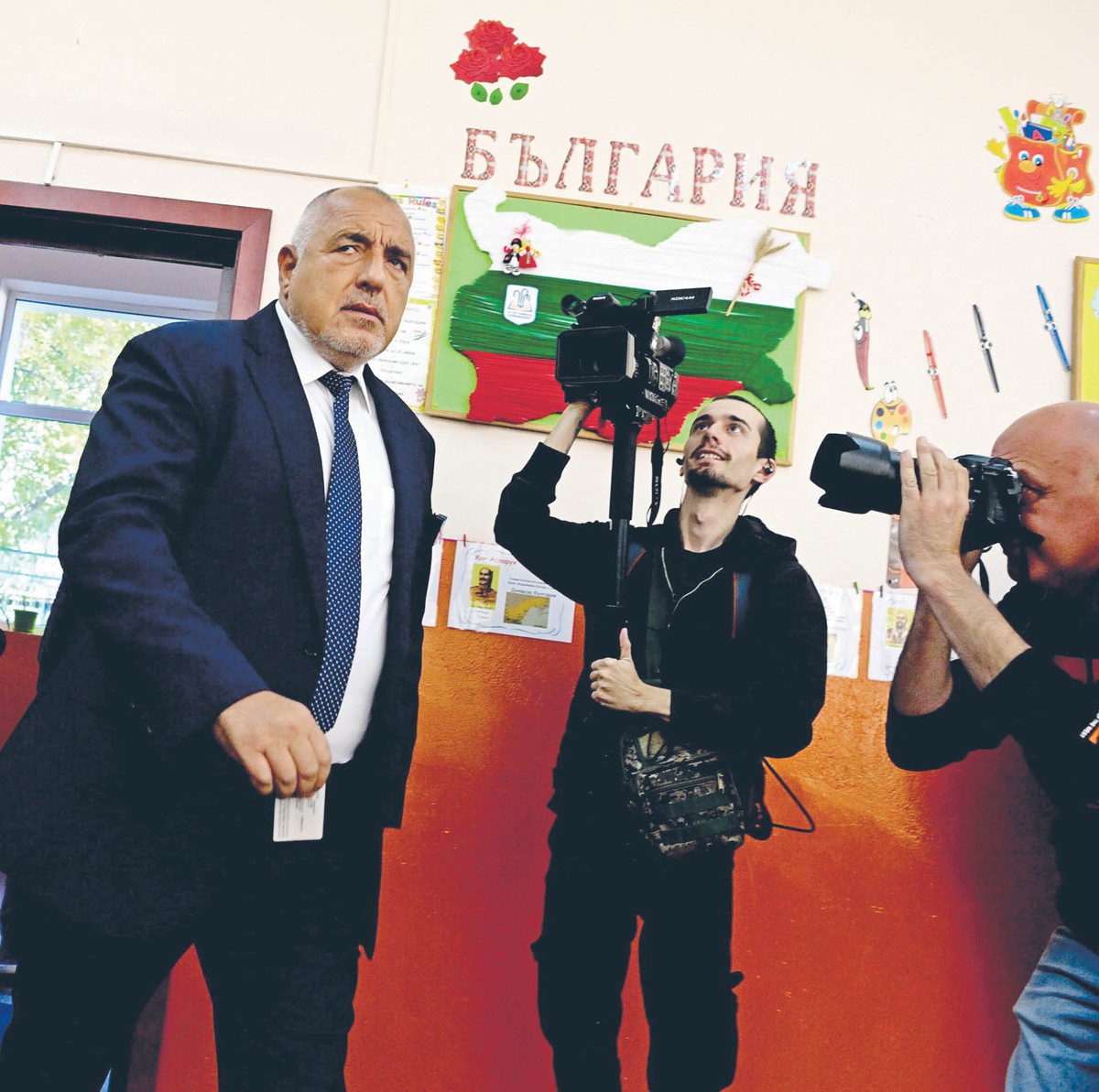 Lider GERB i były premier Bojko Borisow