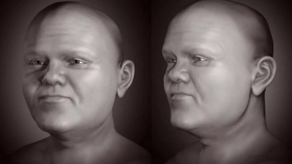 Zjawiskowa rekonstrukcja twarzy średniowiecznego Polaka. Mężczyzna cierpiał na dwie rzadkie choroby. Fot. Cicero Moraes