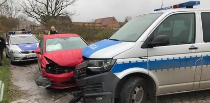 Pościg za volkswagenem w Lubuskiem. Wszyscy w aucie byli pijani