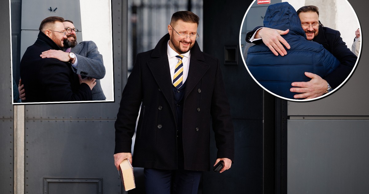 Ryszard Linard-Bogucki opuścił areszt. "To pierwszy dzień reszty mojego życia"