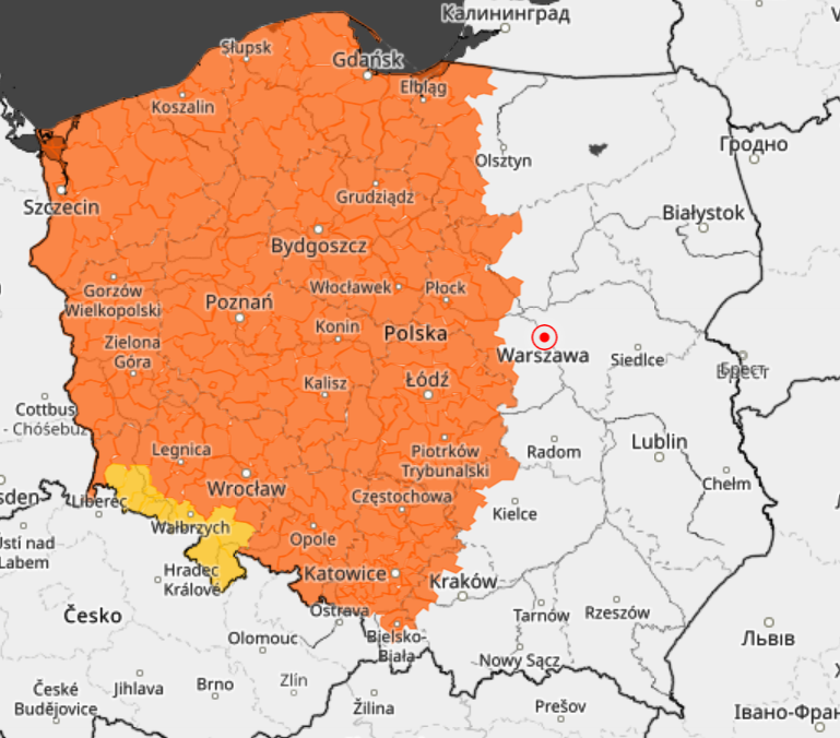 Przybywa ostrzeżeń IMGW przed upałem