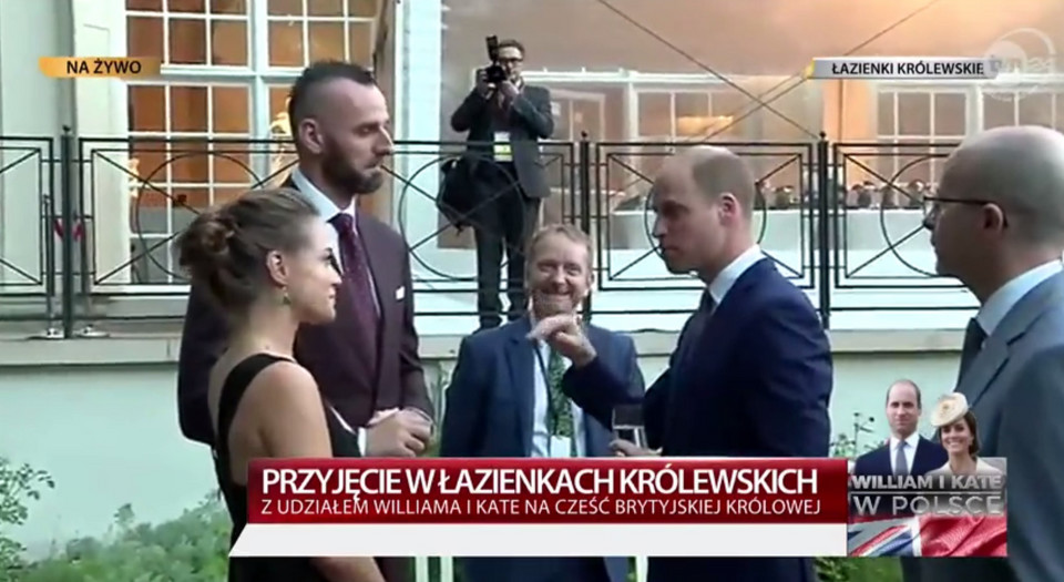 Alicja Bachleda-Curuś i Marcin Gortat na kolacji z księżną Kate i księciem Williamem