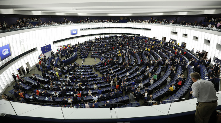 Képviselők az új összetételű Európai Parlament alakuló ülésén Strasbourgban  / Fotó: MTI