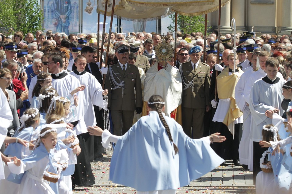 WARSZAWA UROCZYSTOŚCI BOŻEGO CIAŁA